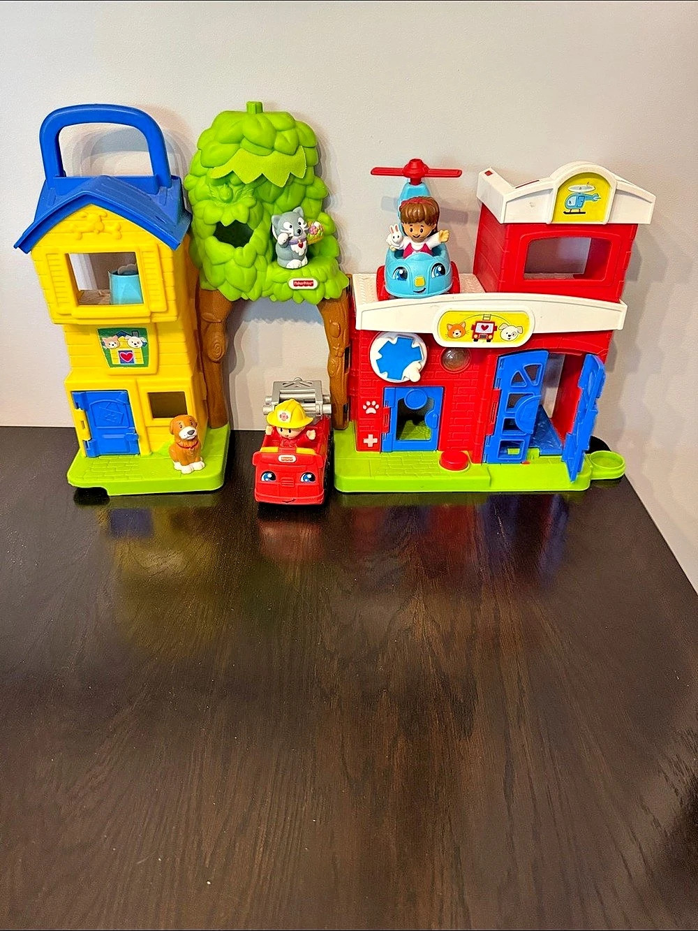 Little People Animal Rescue Playset with Vehicles & Figures